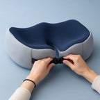 Memory Foam Seat Cushion Contoured With Adjustable Inserts