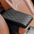 Memory Foam & Waterproof Microfiber Leather Console Armrest Pad (Strap-On)