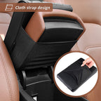 Memory Foam & Waterproof Microfiber Leather Console Armrest Pad (Strap-On)