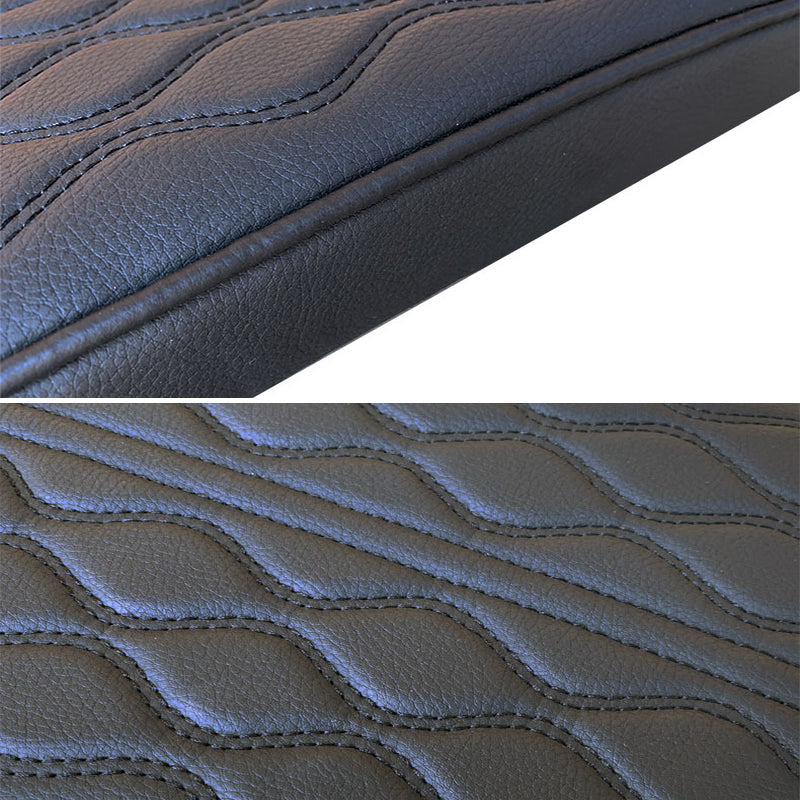 Memory Foam & Waterproof Microfiber Leather Console Armrest Pad (Strap-On)
