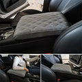 Memory Foam & Waterproof Microfiber Leather Console Armrest Pad (Strap-On)