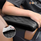 Memory Foam & Waterproof Microfiber Leather Console Armrest Pad (Strap-On)
