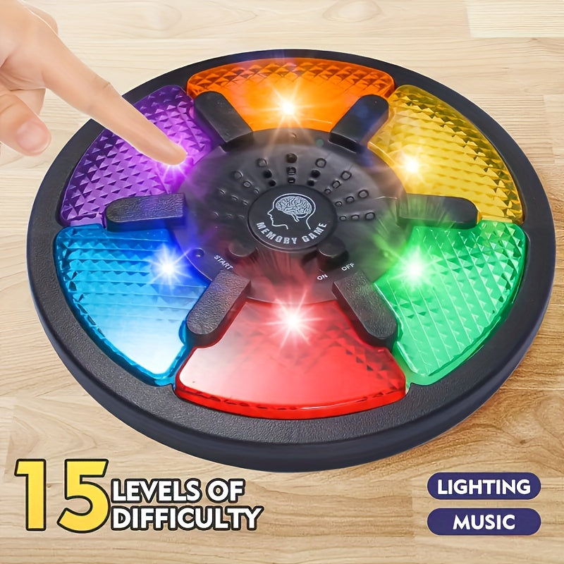 Memory Game Interactive Light & Sound 15 Levels