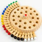 Memory Game Wooden Educational Non-Toxic Finish