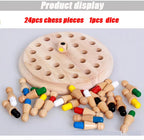 Memory Game Wooden Educational Non-Toxic Finish