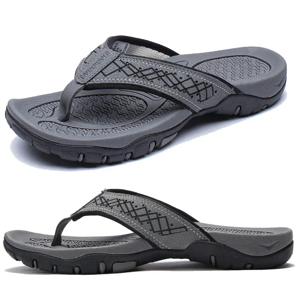 Men's Athletic Sandals Orthopedic Arch Support Cushioned Straps