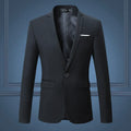 Men's Blazer Slim Tailored Polyester & Cotton Blend