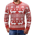 Men's Christmas Sweater Polyester Knit Comfortable Fit