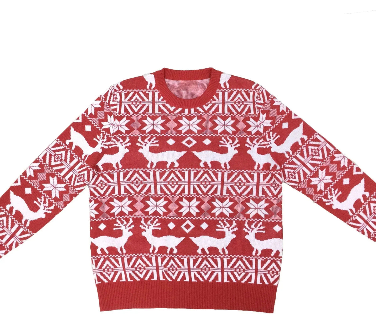 Men's Christmas Sweater Polyester Knit Comfortable Fit