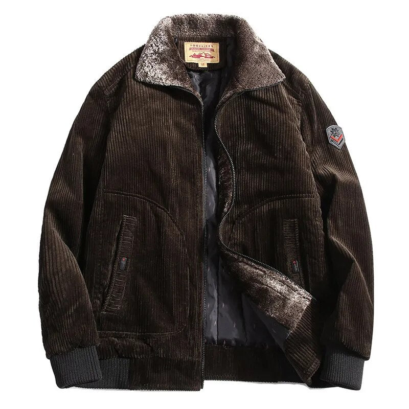 Men's Coat Wool-Blend Insulated Machine Washable