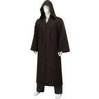 Men's Costume Hooded Robe & Tunic Set Lightweight Polyester