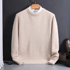 Men's Crew Neck Jumper Lightweight Warmth Classic Silhouette