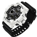 Men's Digital Watch Large Dial Resin Case Water-Resistant