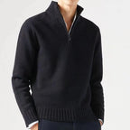 Men's Half-Zip Sweater Soft Breathable Knit