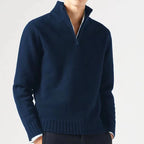 Men's Half-Zip Sweater Soft Breathable Knit