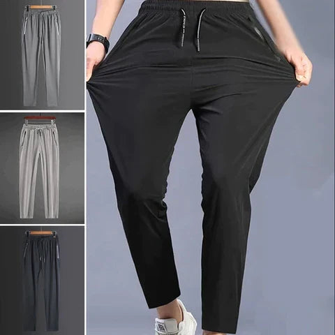 Men's Hiking Pants Quick-Dry Stretch Nylon-Spandex Blend
