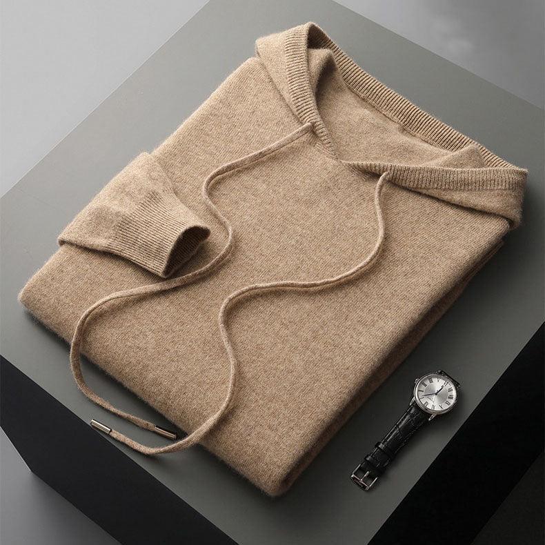 Men's Hoodie Merino Wool Thermoregulating & Moisture-Wicking