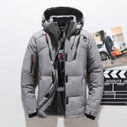 Men's Insulated Jacket Removable Hood & Streamlined Fit