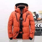 Men's Insulated Jacket Removable Hood & Streamlined Fit