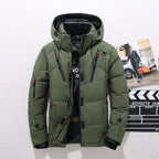 Men's Insulated Jacket Removable Hood & Streamlined Fit