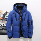 Men's Insulated Jacket Removable Hood & Streamlined Fit