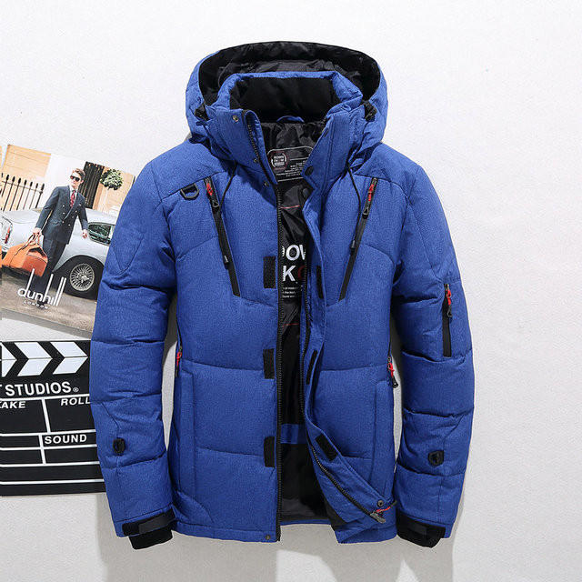 Men's Insulated Jacket Removable Hood & Streamlined Fit