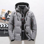 Men's Insulated Jacket Removable Hood & Streamlined Fit