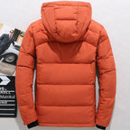 Men's Insulated Jacket Removable Hood & Streamlined Fit