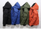 Men's Insulated Jacket Removable Hood & Streamlined Fit