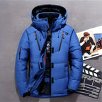 Men's Jacket Insulated & Water-Repellent Adjustable Hood