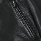 Men's Jacket Leather-Effect Structured Fit