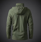 Men's Jacket Wind- & Water-Resistant Zippered Pockets