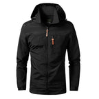 Men's Jacket Wind- & Water-Resistant Zippered Pockets