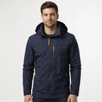 Men's Jacket Wind- & Water-Resistant Zippered Pockets