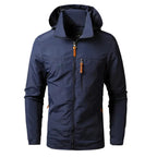 Men's Jacket Wind- & Water-Resistant Zippered Pockets