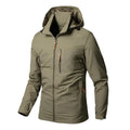 Men's Jacket Wind- & Water-Resistant Zippered Pockets