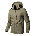 Men's Jacket Wind- & Water-Resistant Zippered Pockets