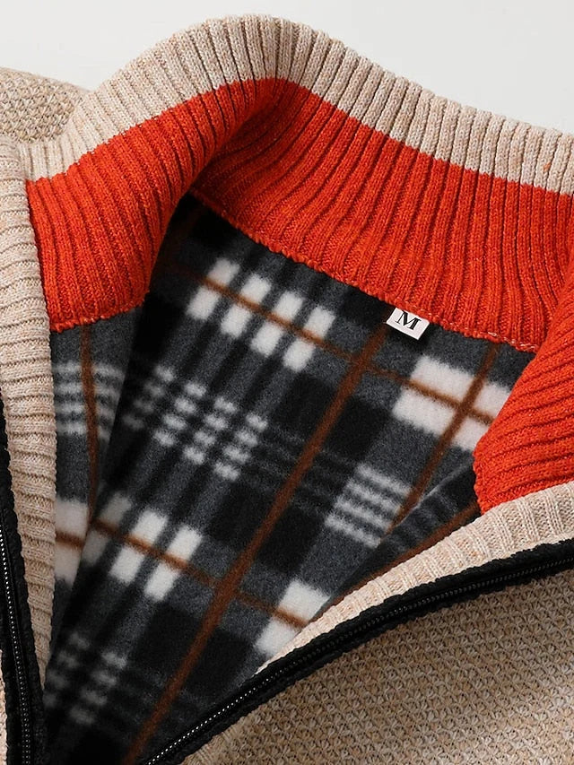 Men's Knitted Sweater Classic Knit Machine Washable