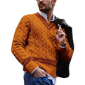 Men's Knitted Sweater Modern Fit Soft Knit