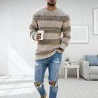 Men's Knitted Sweater Soft Knit & Non-Itchy