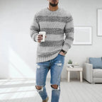 Men's Knitted Sweater Soft Knit & Non-Itchy