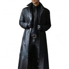 Men's Leather Coat Full Grain Insulated Lining & Tailored Fit