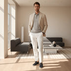 Men's Loafers Suede Padded Interior & Durable Sole