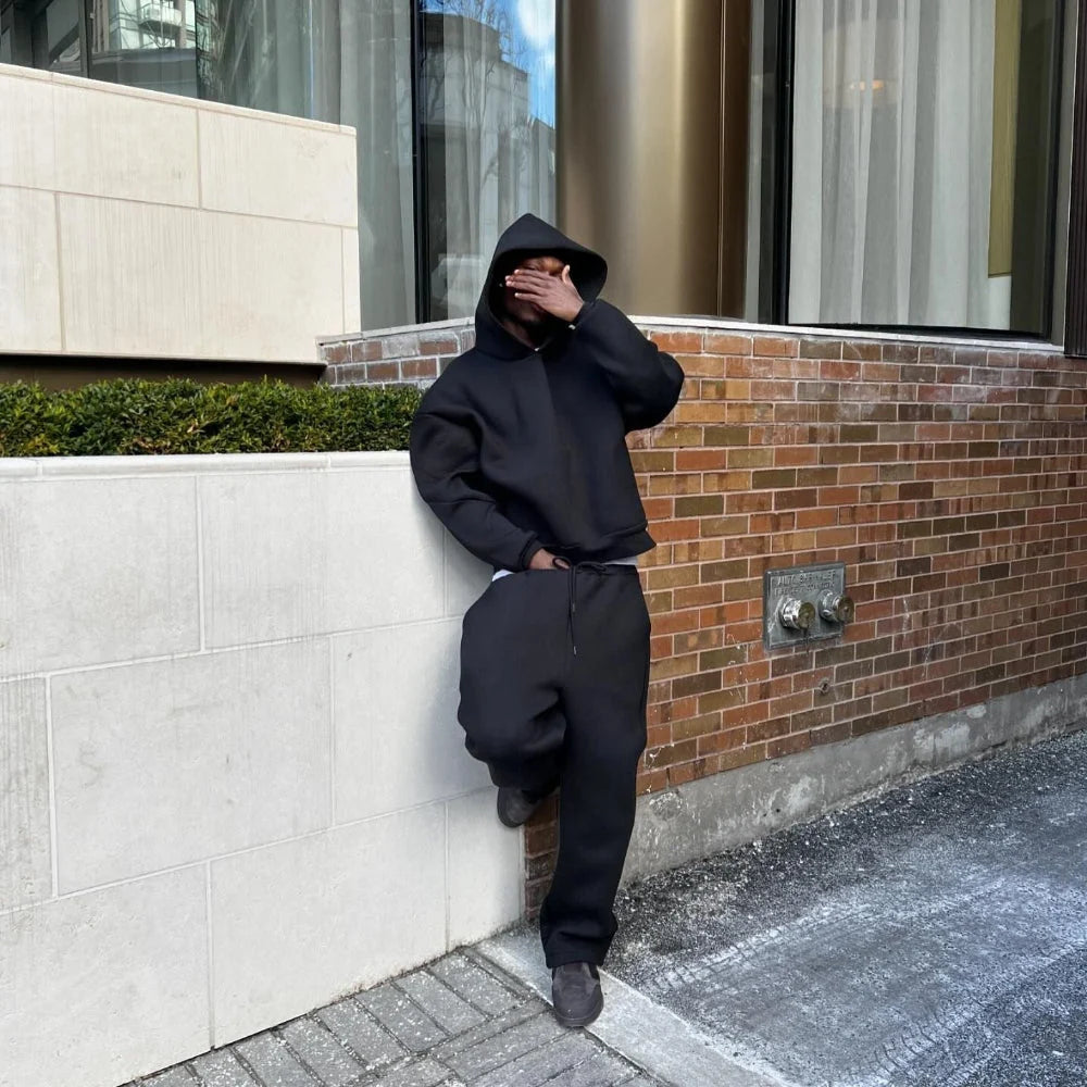 Men's Lounge Set Oversized Hoodie & Joggers