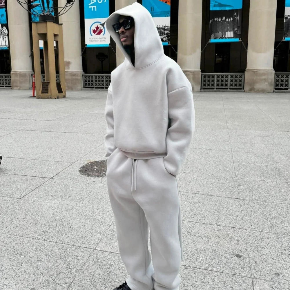 Men's Lounge Set Oversized Hoodie & Joggers