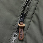 Men's Padded Fleece Jacket Hooded Multi-Pocket Wind-Resistant