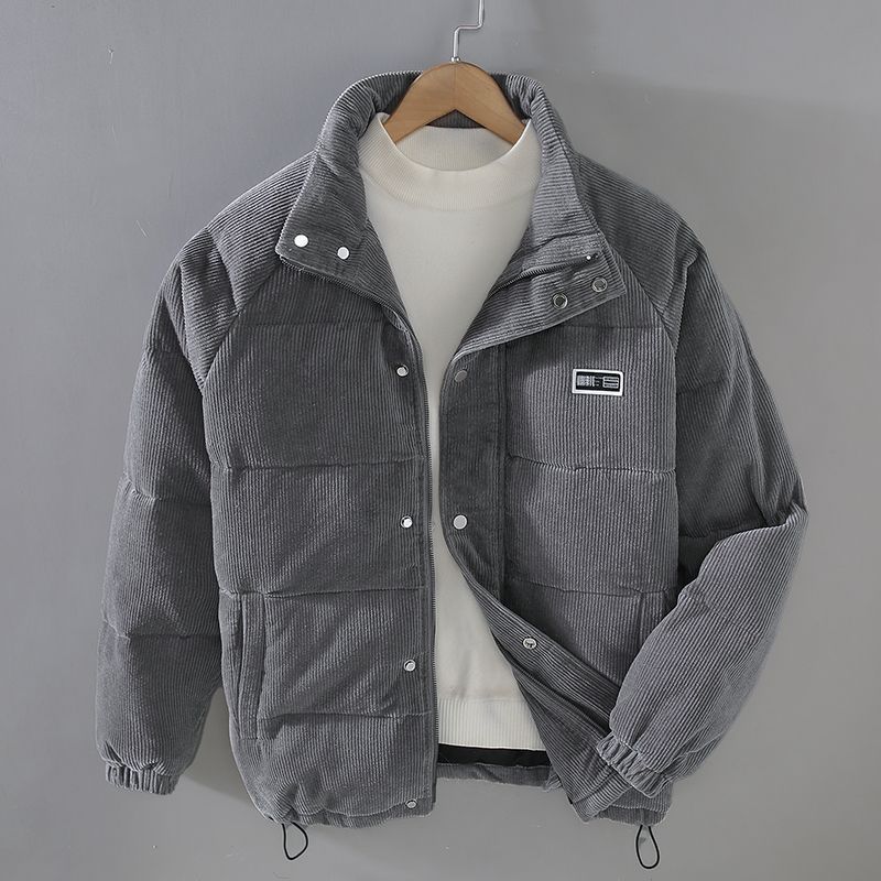 Men's Padded Jacket Insulated Multiple Pockets Comfortable Fit
