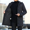 Men's Parka Insulated Windproof & Water-Repellent