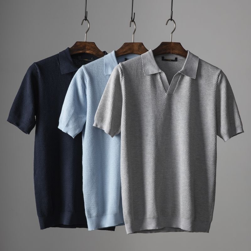 Men's Polo Lightweight Breathable Cotton
