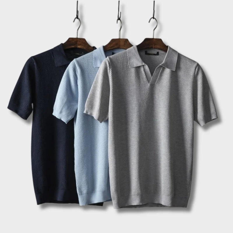 Men's Polo Lightweight Breathable Cotton
